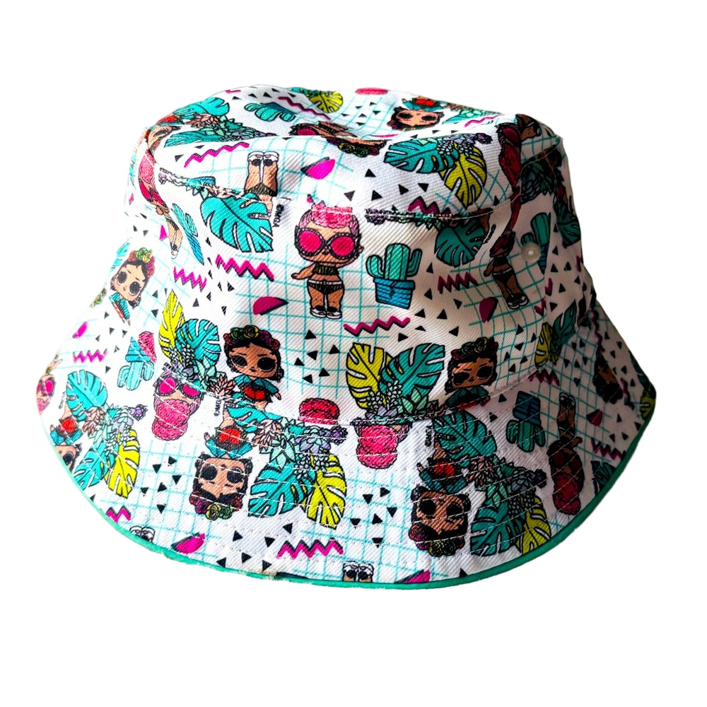 Kids LOL Doll Patterned Bucket Hat